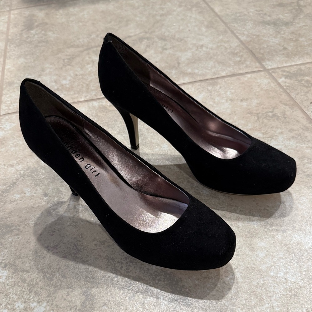 Madden Girl Women’s Black Heels